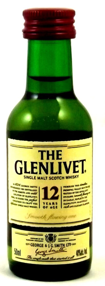 Glenlivet 12 Year Old, 50ml