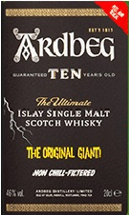 Ardbeg 10 Year Old, 200ml