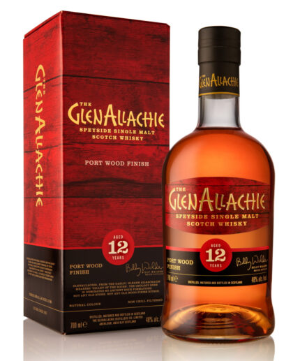 GlenAllachie 12 Year Old, Port Wood Finish