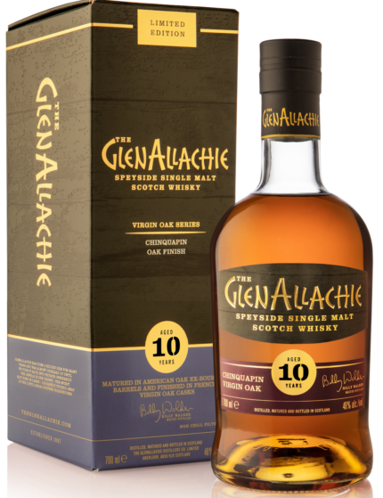 GlenAllachie 10 Year Old  Chinquapin Virgin Oak