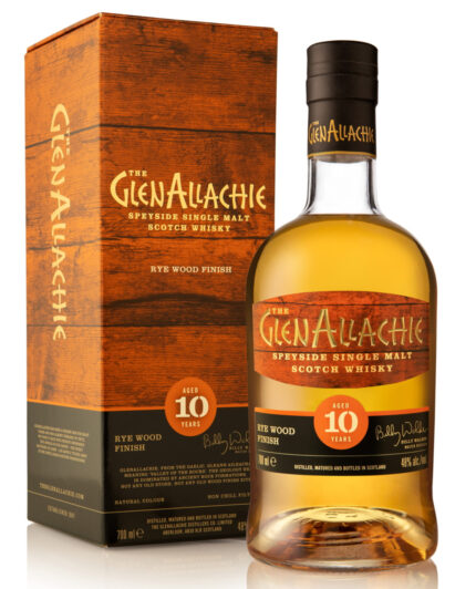 GlenAllachie 10 Year Old, Rye Wood Finish