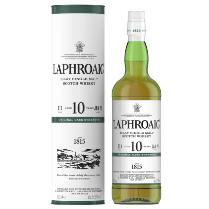 Laphroaig 10 Year Old, Cask Strength, 115.8 Proof, Batch 13