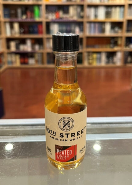 10th Street American Single Malt Peated 50mL