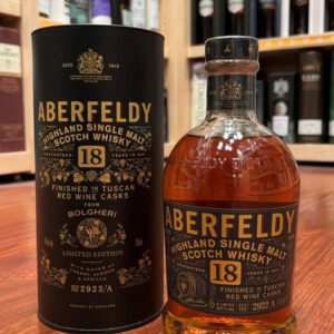 Aberfeldy 18 Year Old, Tuscan Red Wine Cask Finish, Batch 2922