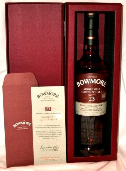 Bowmore 23 Year Old Port Cask Matured 1989