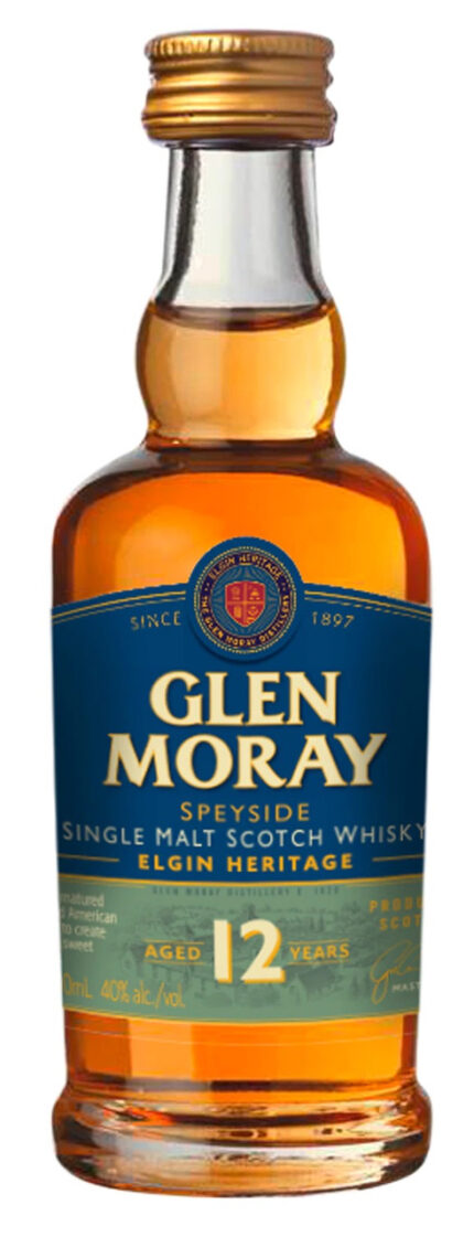 GlenMoray 12 Year Old, 50ml