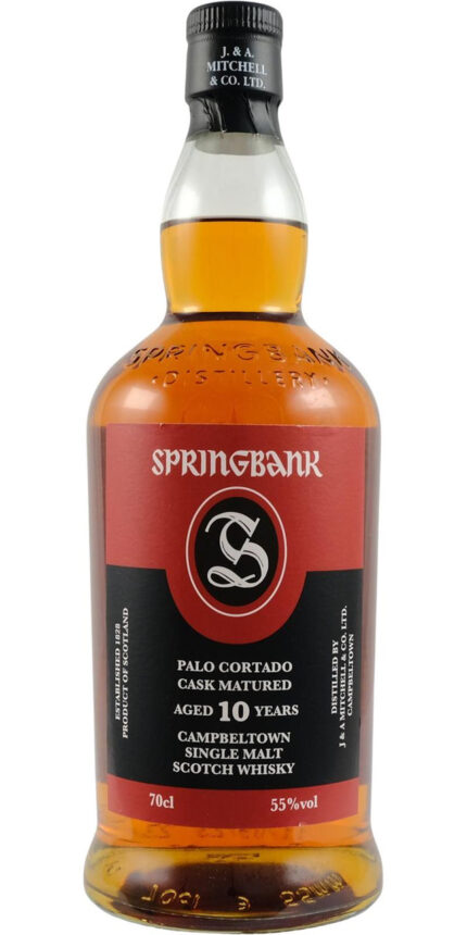 Springbank 10 Year Old, Palo Cortado Cask Matured